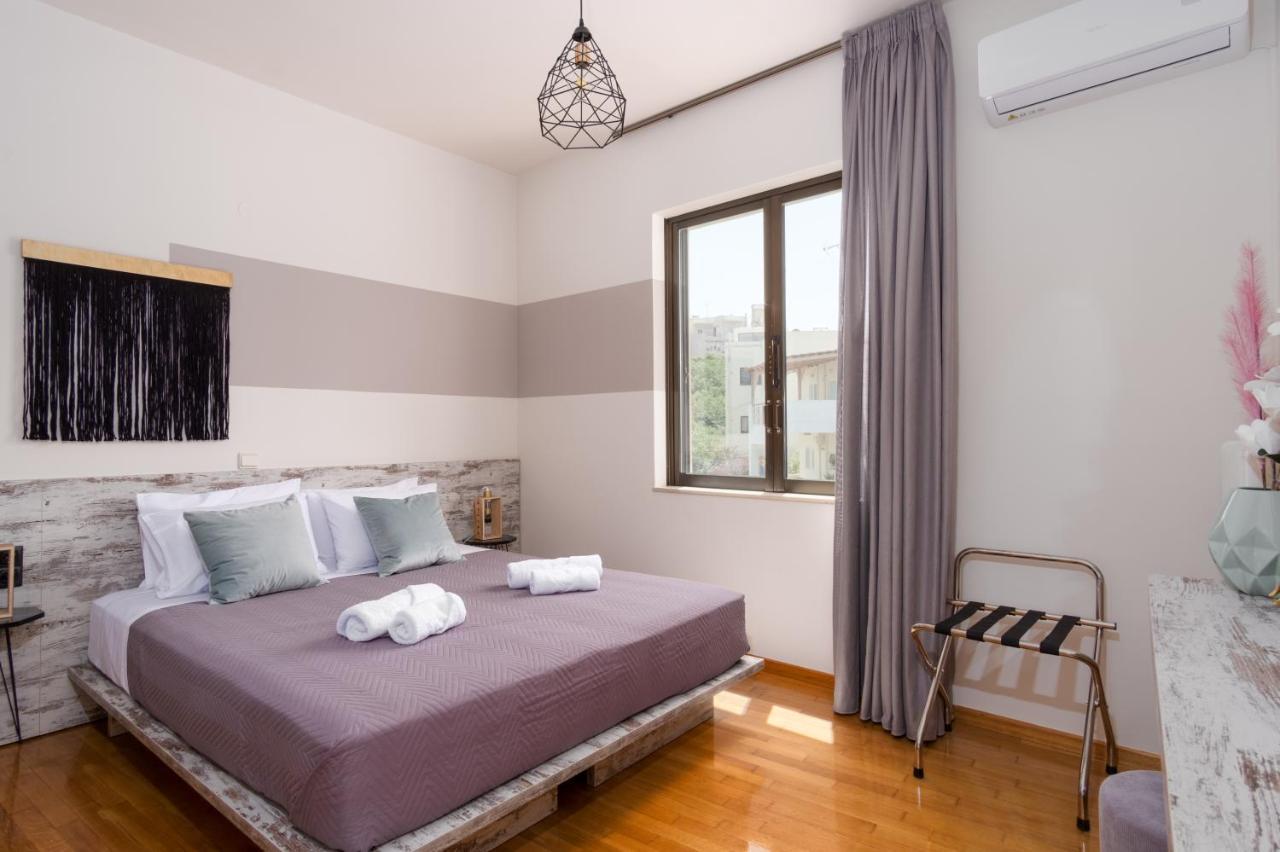 Nima1 4 Bedroom Apt Centraly Located In Rethimno Buitenkant foto